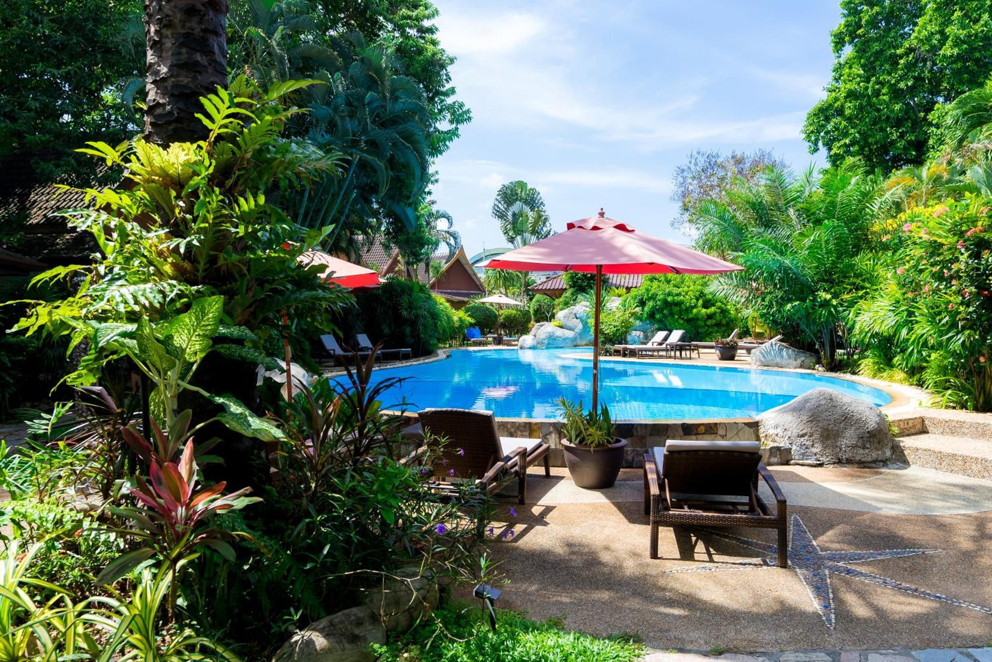 Palm Garden Resort Rawai Bagian luar foto